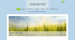 Desktop Screenshot of aldiskevins.com